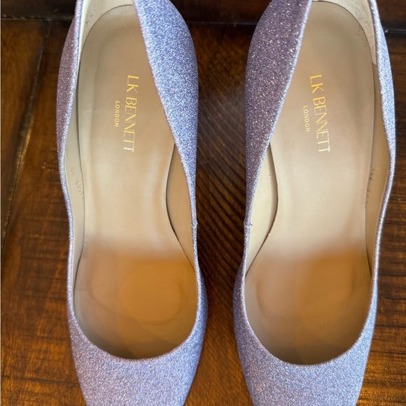 LK Bennett Dazzle Court Heels with Flared Heel, NWOT - Picture 4 of 10